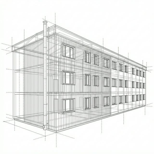 Daudzdzīvokļu mājas renovācijas standarta risinājums